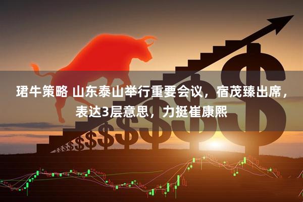 珺牛策略 山东泰山举行重要会议，宿茂臻出席，表达3层意思，力挺崔康熙