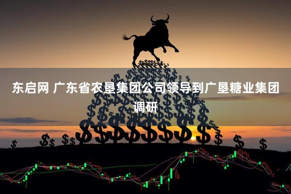 东启网 广东省农垦集团公司领导到广垦糖业集团调研