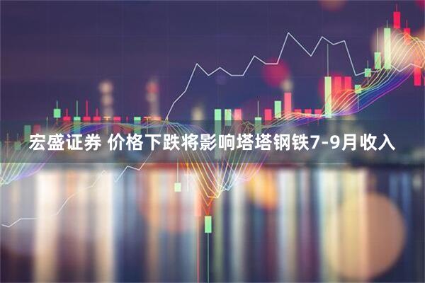 宏盛证券 价格下跌将影响塔塔钢铁7-9月收入
