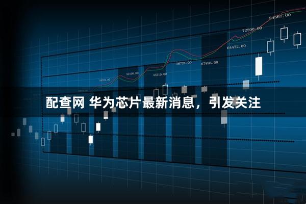 配查网 华为芯片最新消息，引发关注