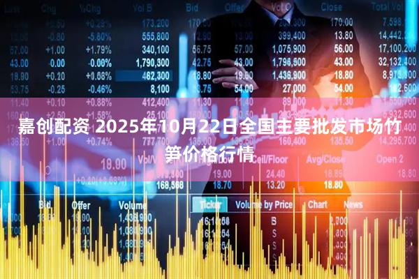 嘉创配资 2025年10月22日全国主要批发市场竹笋价格行情