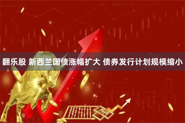 翻乐股 新西兰国债涨幅扩大 债券发行计划规模缩小
